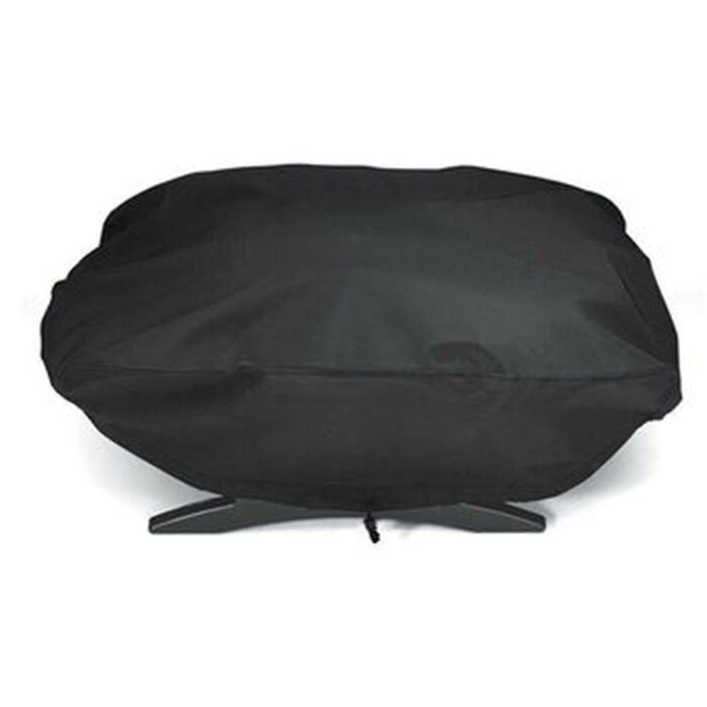 Grill Cover For Q100 / Q1000 Series， Grill Cover Waterproof Bbq Cover Protective Cover Hood Tarpaulin， 67.1 * 44 * 32cm