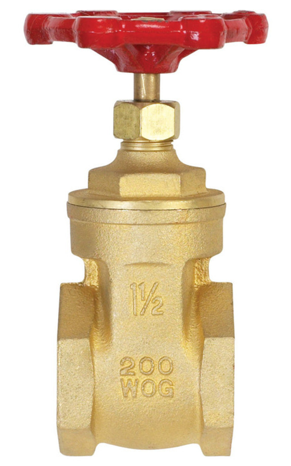 GATE VALVE BRASS 1-1/2