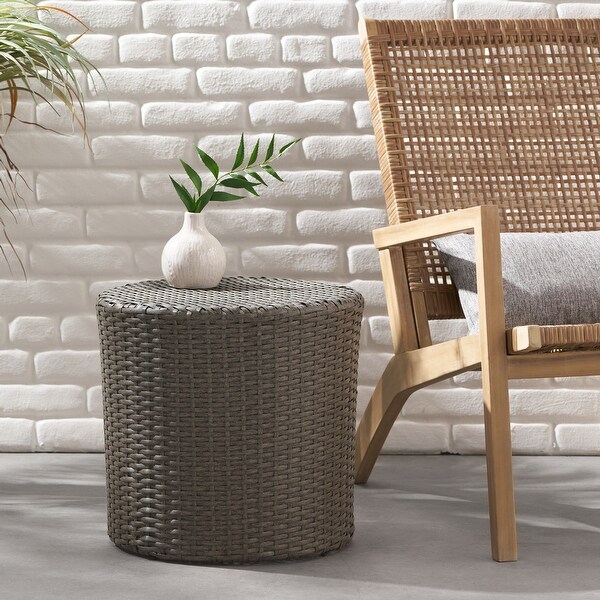 Charming Outdoor Accent Side Table