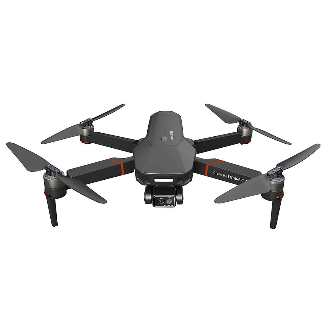 K3 Rc Drone With 4k Uhd Camera Eis 3-axis Gimbal Gps Wifi 5g Fpv 3 Battery Black