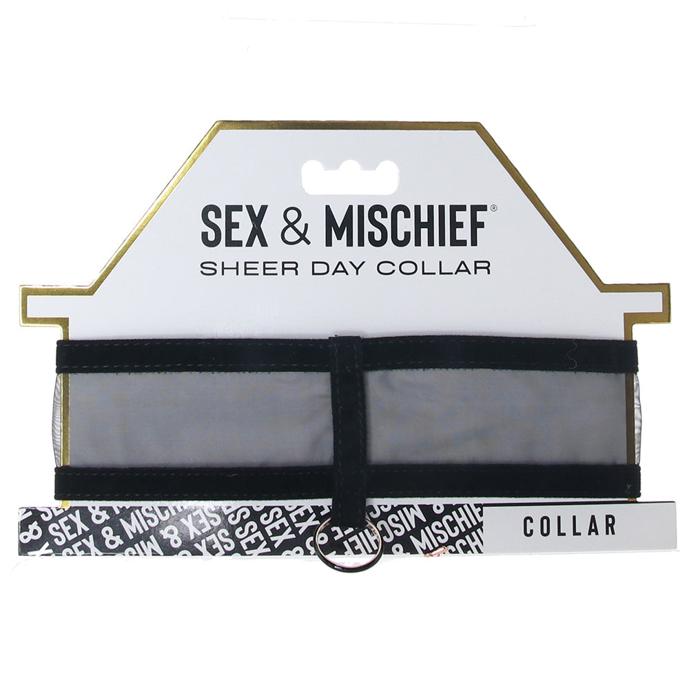 Sex & Mischief Sheer Day Collar