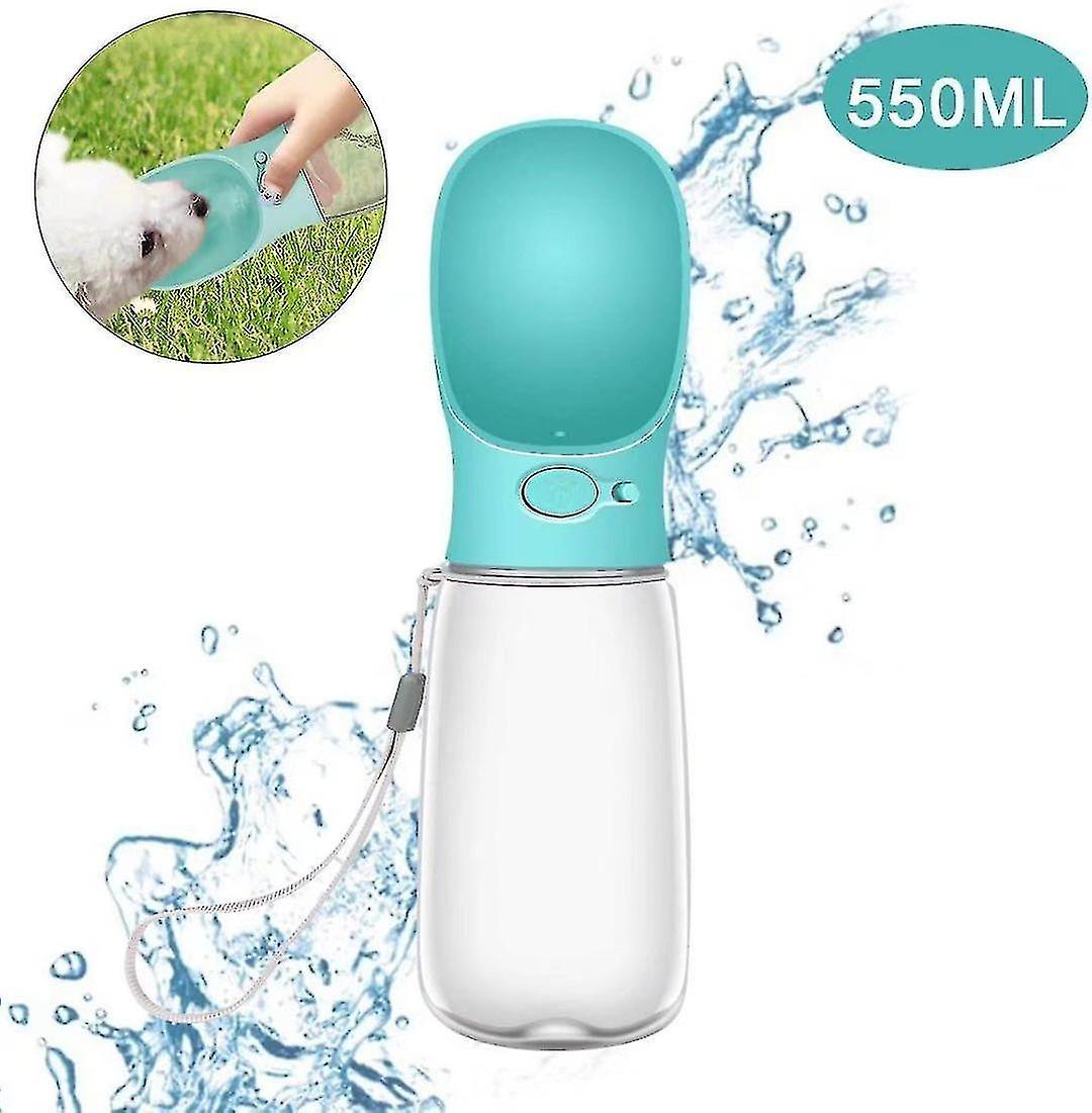 Dog Water Bottle 550ml Pet Cat Travel Water Bottle Portable Travel Water Bottle Water Dispenser For