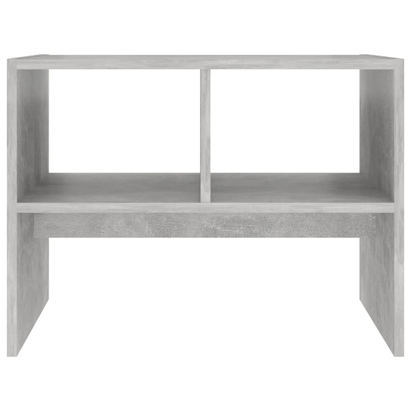 vidaXL Side Table Concrete Gray 24