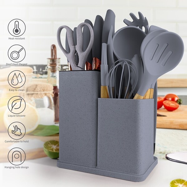 19-piece Non-stick Silicone Assorted Kitchen Utensil Set