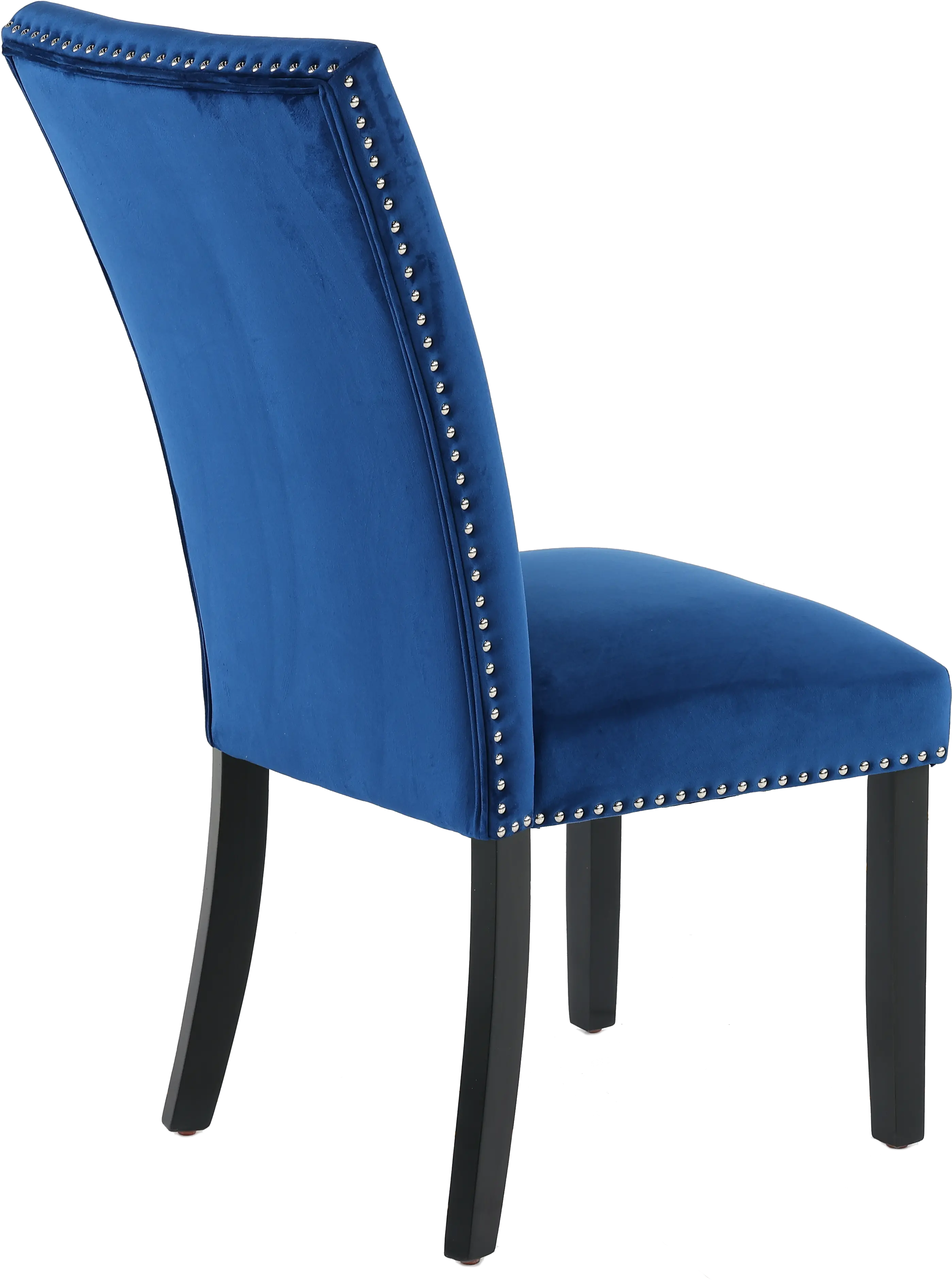 Valentino Blue Velvet Dining Room Chair