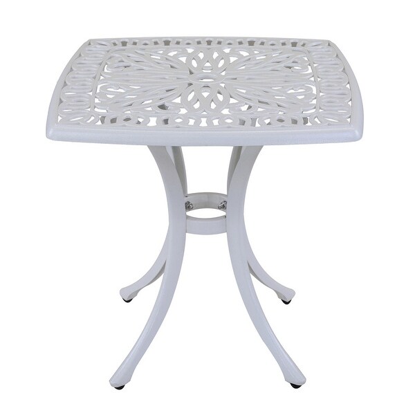 Havenside Home Saybrook Cast Aluminum End Table