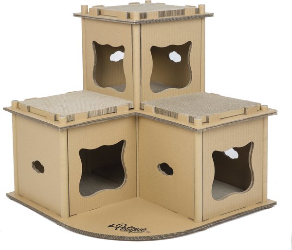 Petique Feline Fortress Cat Scratcher