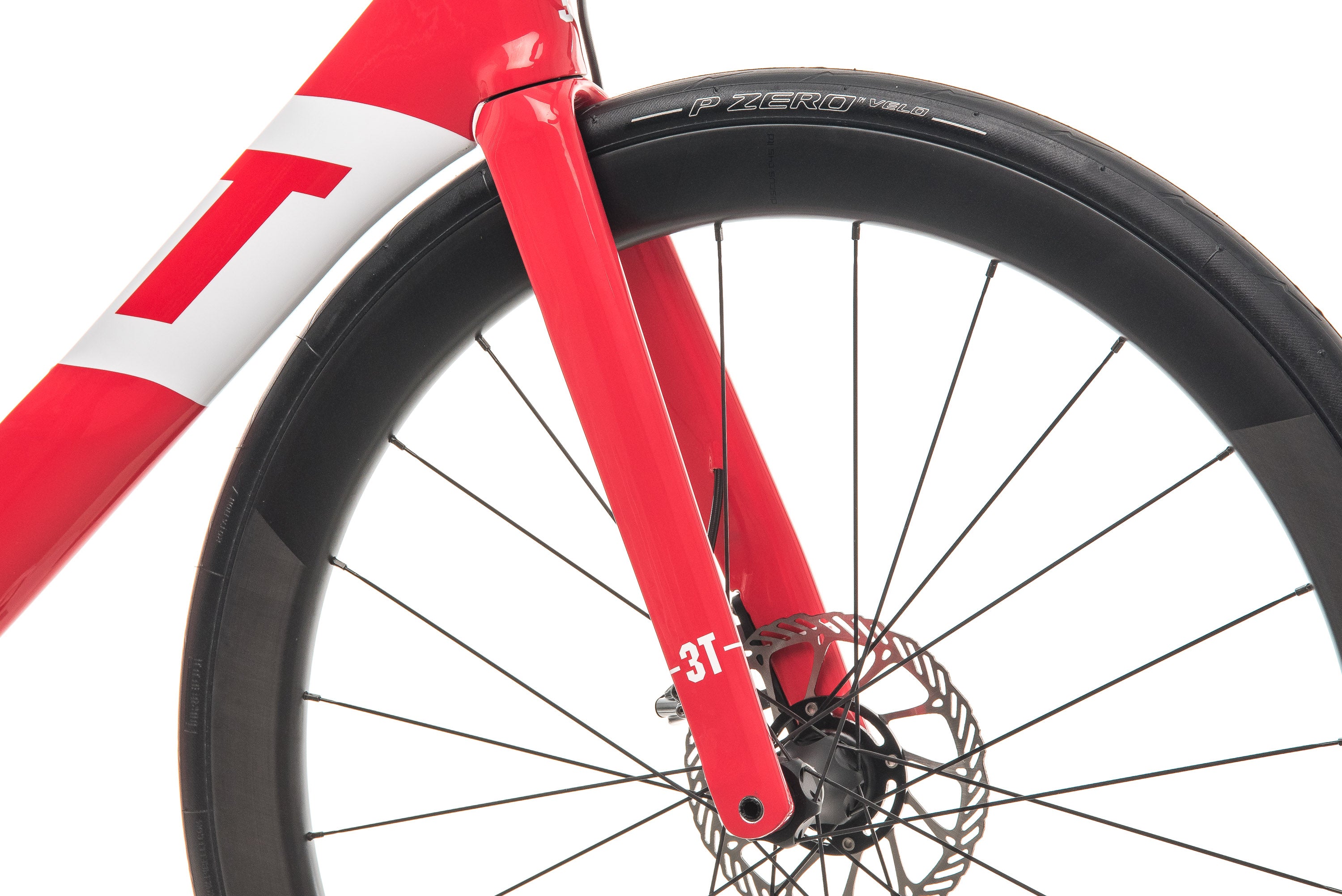 3T Strada Team Red AXS eTap Road Bike - 2020, Medium