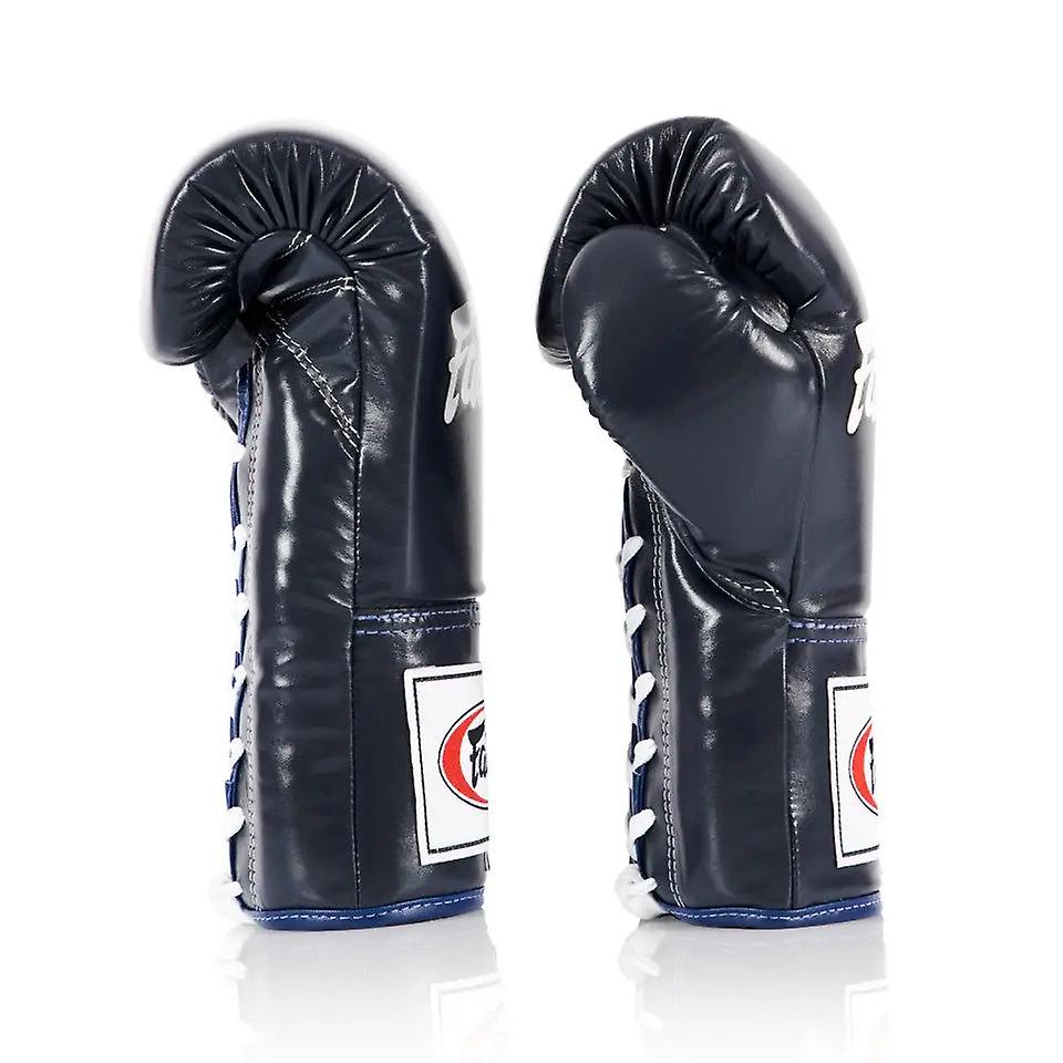 Fairtex lace-up boxing gloves - red
