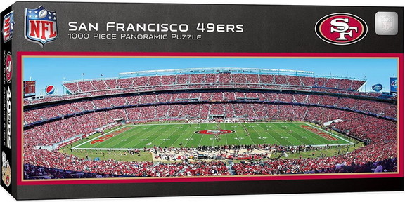 San Francisco 49ers Stadium NFL 1000 Piece Panoram...