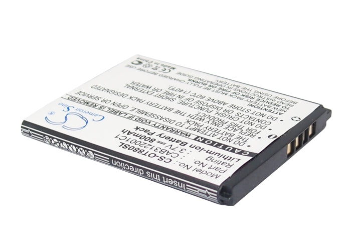 Alcatel A392 A392G Miss Sixty One Touch 2005 One T Replacement Battery BatteryClerkcom Mobile Phone