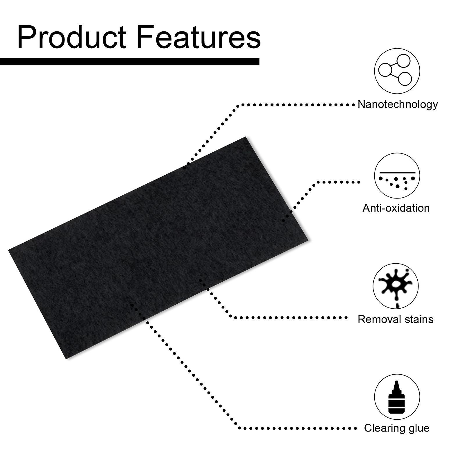 Car Scratch Wipe Cloth Nano Glitter Cloth Car Care Scratch Water Stain Cleaning Scratch Care