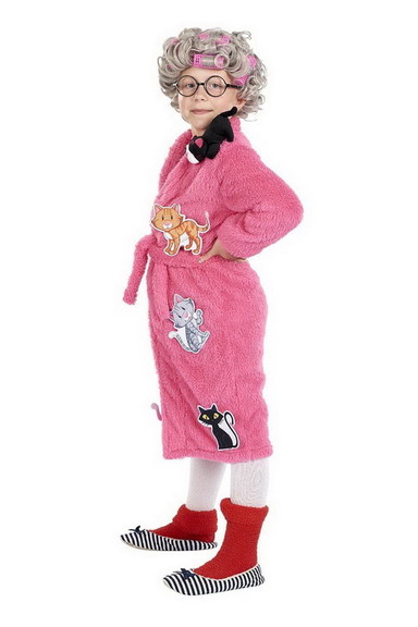 Orion Costumes ANG 35017 C Crazy Cat Lady Kids Cos...