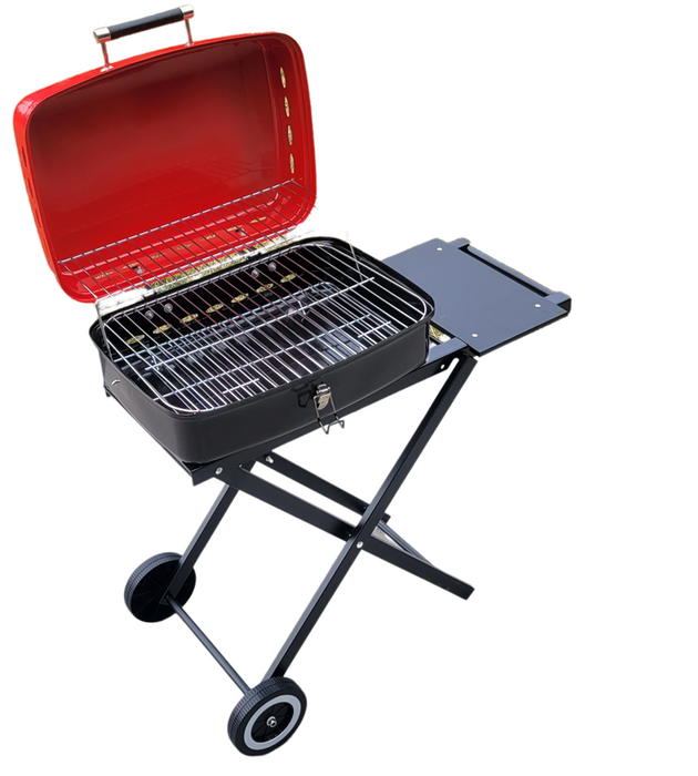 Portable Charcoal BBQ Grill with cart