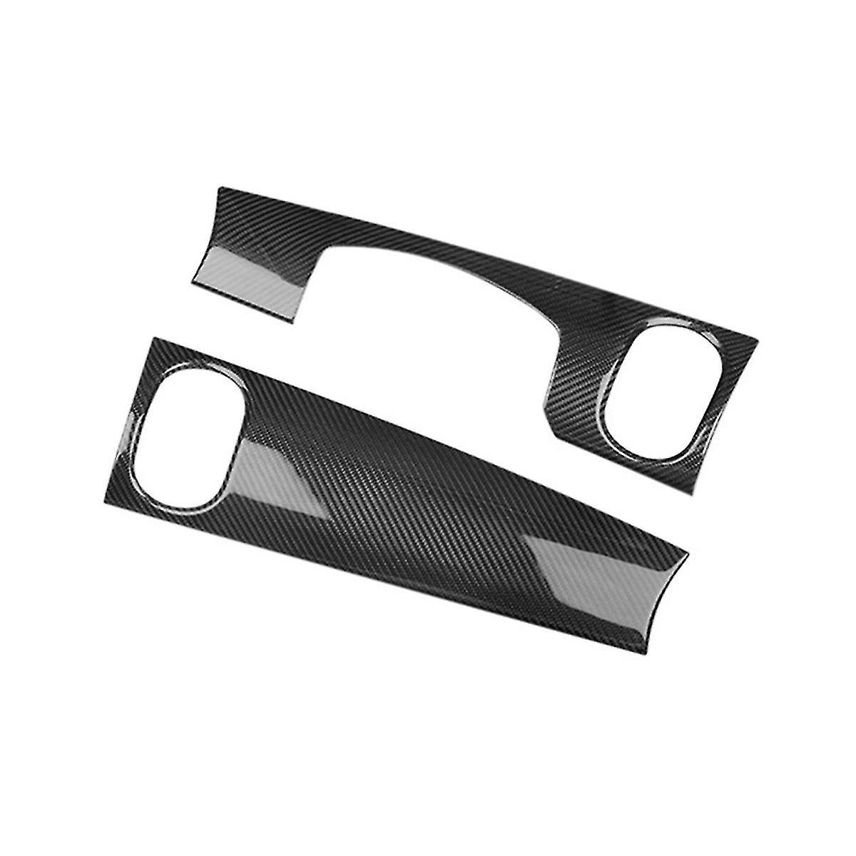 Carbon Fiber Central Control Instrument Panel Decorative Cover Trim Sticker For F55 F56 F57 2021 20