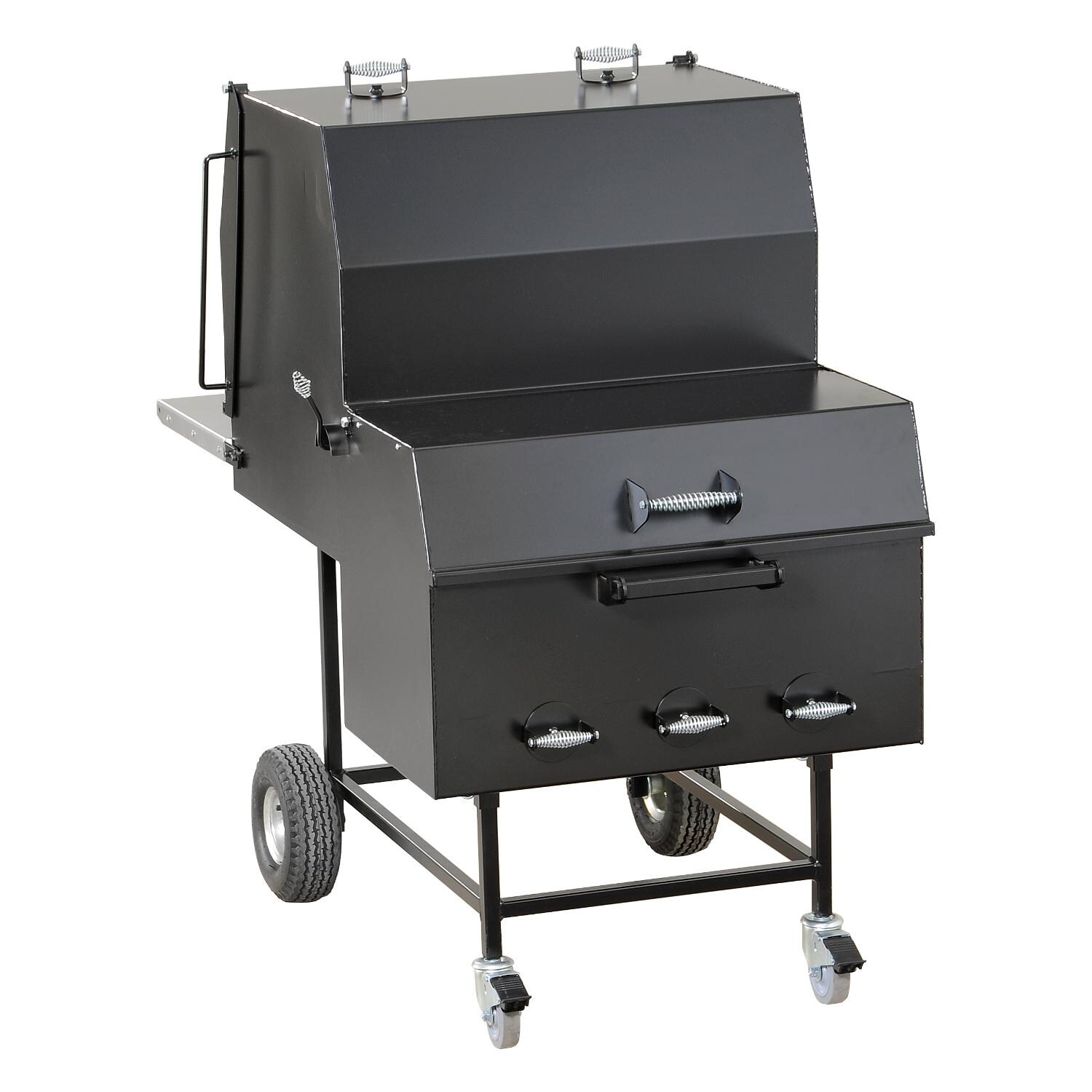 The Good-One Marshall Gen III 38-Inch Freestanding Charcoal Smoker