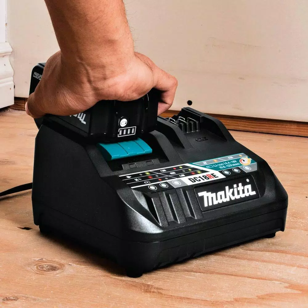 Makita 18-Volt LXT/12-Volt MAX CXT Lithium-Ion Rapid Optimum Charger and#8211; XDC Depot