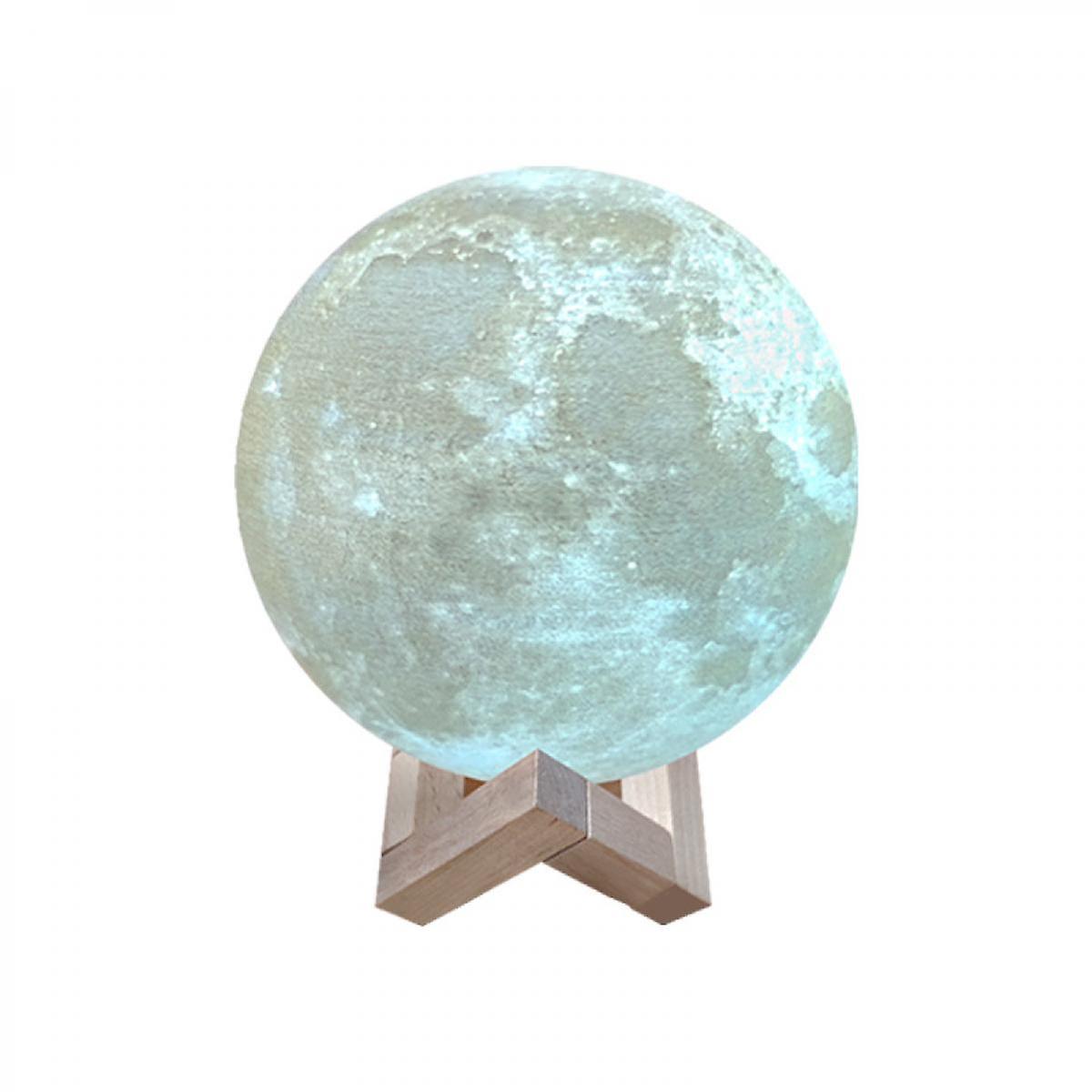 12cm Moon Lamp 3d Dimmable 16 Rgb Colors Usb Rechargeable Remote and Touch Control Led Lunar Night Light  Nursery Decor For Baby Room Present