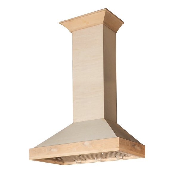 ZLINE Ducted Wooden Wall Mount Range Hood