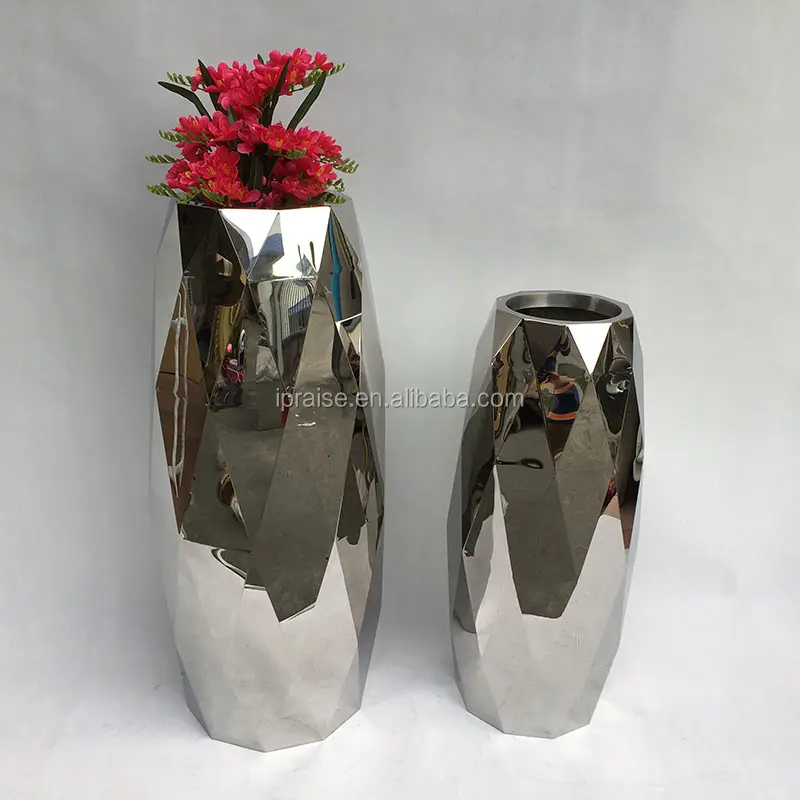 Garden supplies outdoor furniture / modern steel large luxury vases / decor flower pots   planters