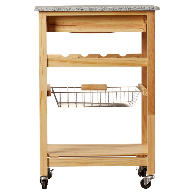 Macy Granite Kitchen Cart