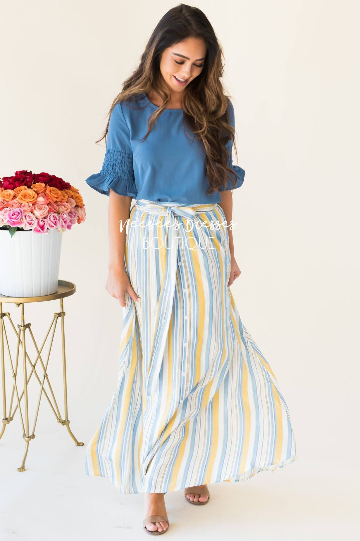 Charmed and Classy Maxi Skirt