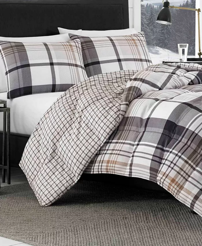 Eddie Bauer Normandy Plaid Comforter Set， Full Queen