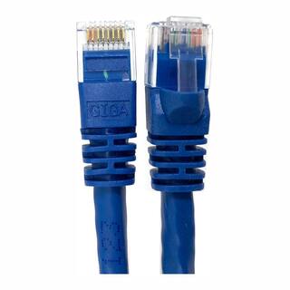 Micro Connectors Inc 3 ft. CAT6 Ethernet Patch Cable SnaglessMolded Boot Unshielded Twisted Pair Blue (10-Pack) E08-003BL-10