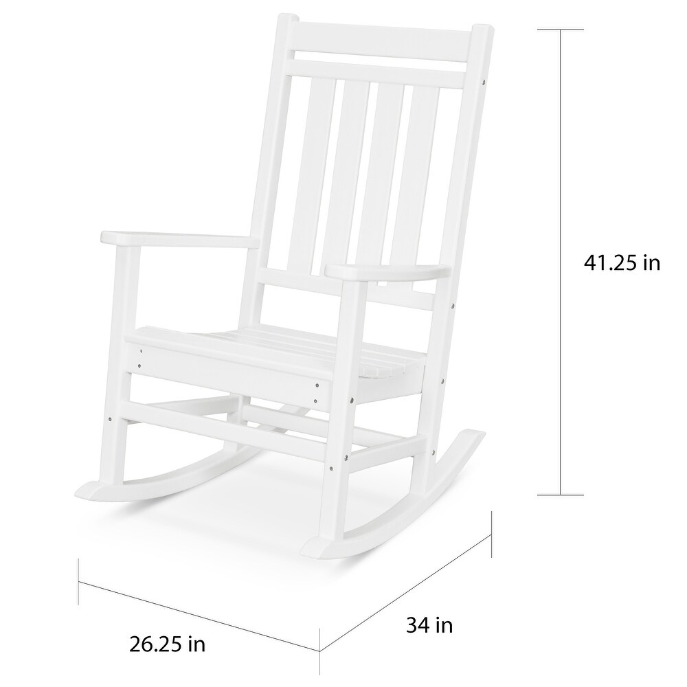 POLYWOOD Estate Porch Rocking Chair