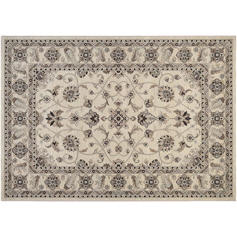 Couristan Everest Rosetta Framed Floral Rug