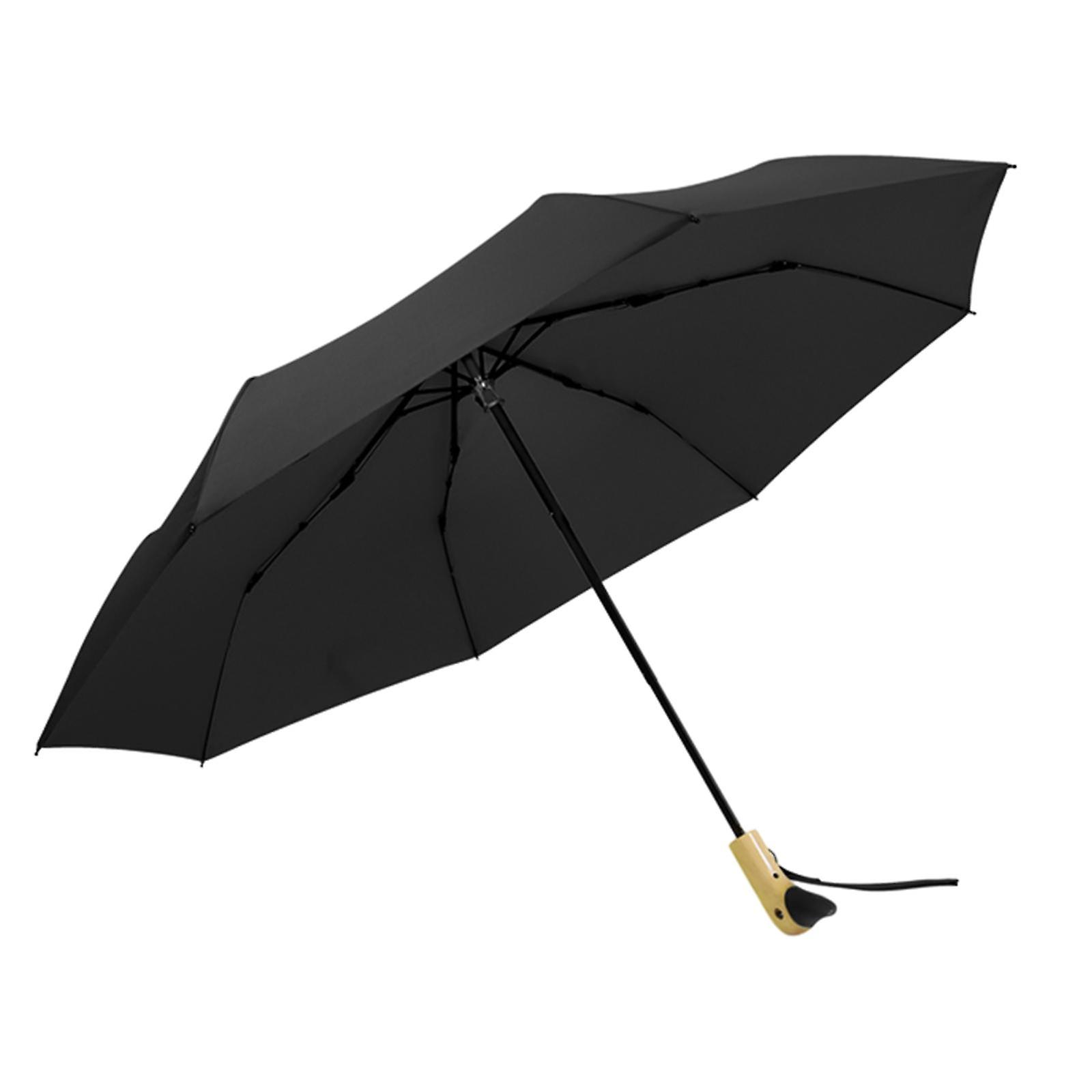 Sun Rain Umbrellas Compact Umbrella Travel Umbrella Durable Folding Umbrella Black