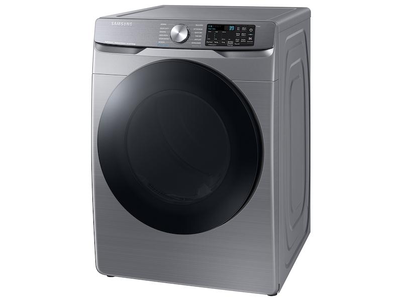 Samsung DVE45B6300P 7.5 Cu. Ft. Smart Electric Dryer With Steam Sanitize+ In Platinum