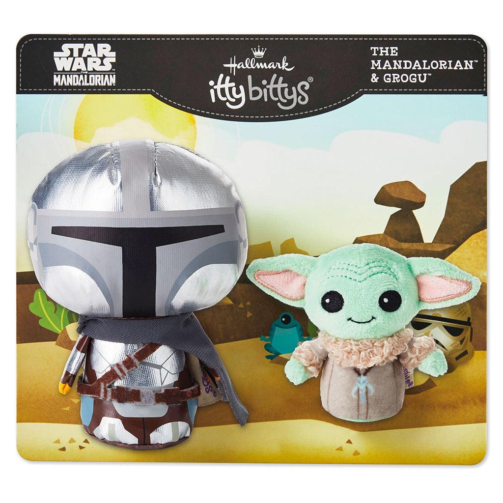 Hallmark  itty bittys® Star Wars™ The Mandalorian™ and Grogu™ Plush, Set of 2