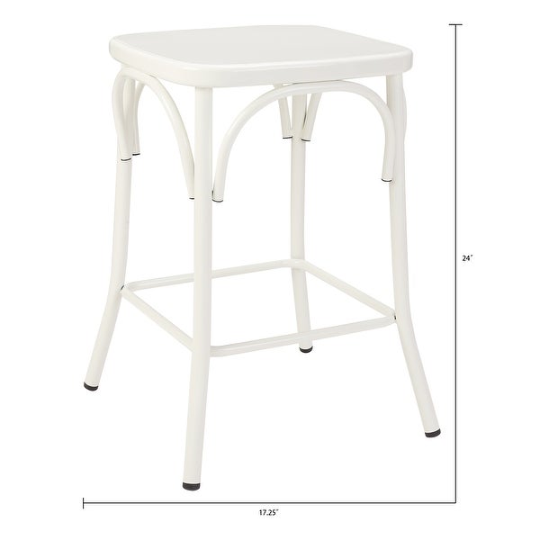 Matilda Backless Counter Stool， Multiple Colors