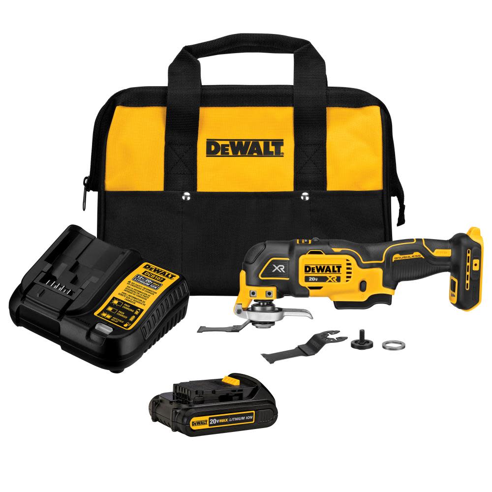 DEWALT 20V MAX XR Oscillating Tool Kit 3-Speed