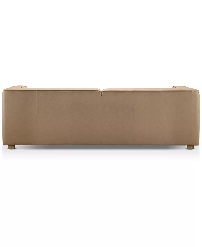 Abbyson Living Matteo 42 Nubuck Leather Sofa