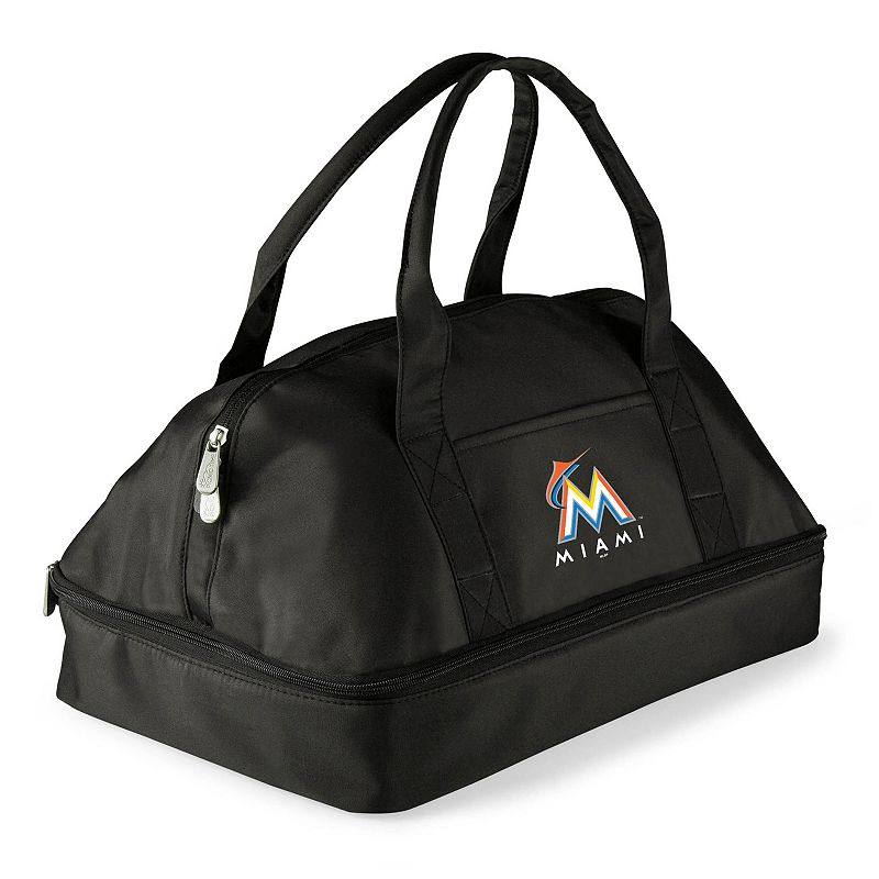 Picnic Time Miami Marlins Potluck Insulated Casserole Tote