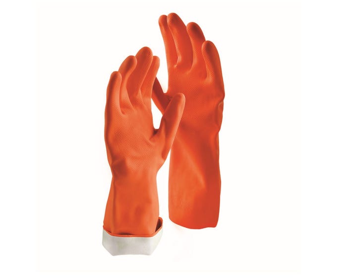 Libman Premium Reusable Latex Gloves 1-pack， Small