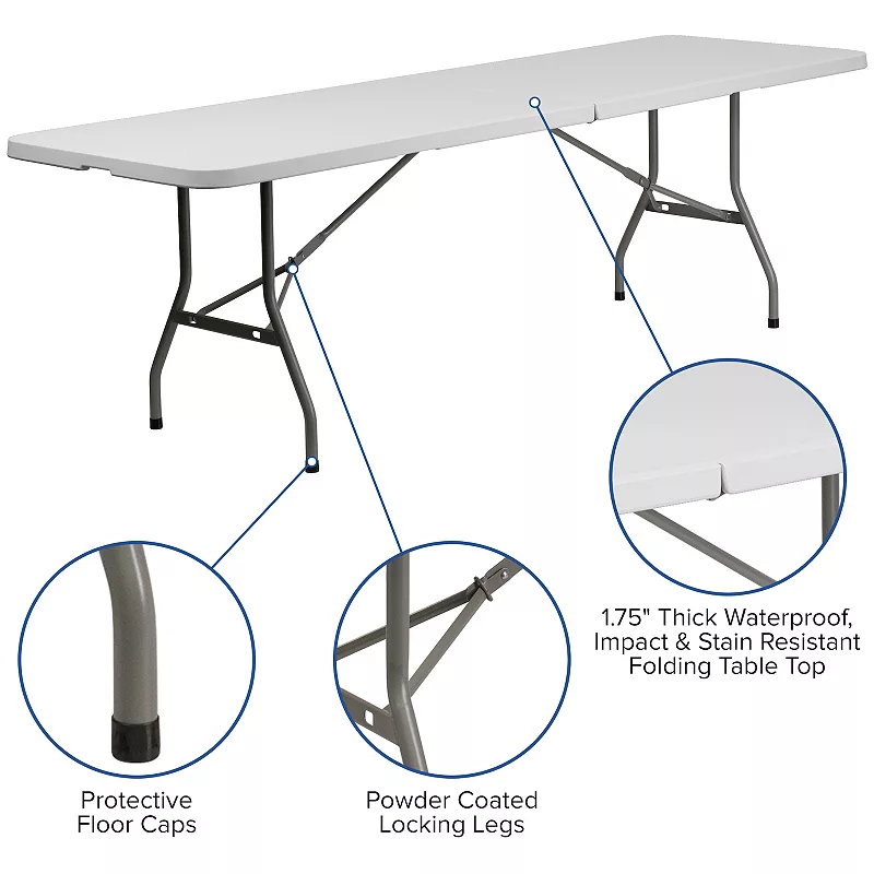 Flash Furniture 8-ft. Folding Table