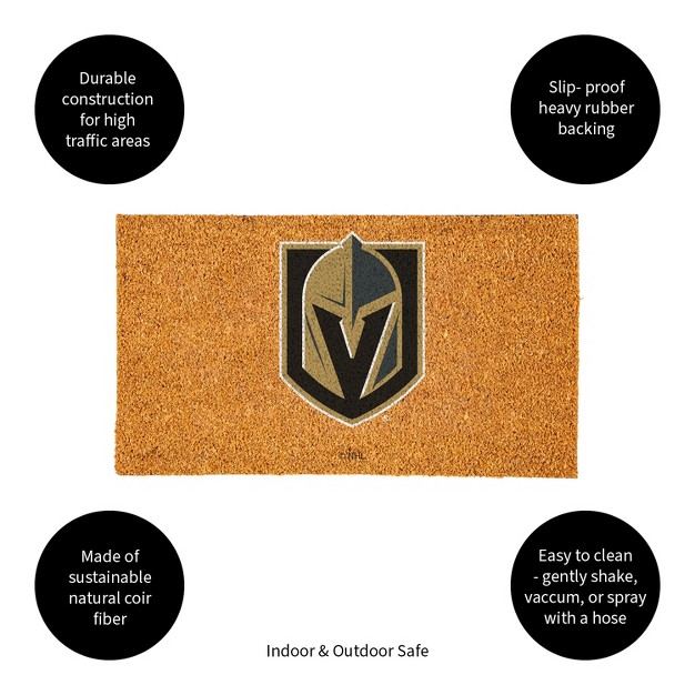 Coir Mat 16 quot x28 quot Vegas Golden Knights