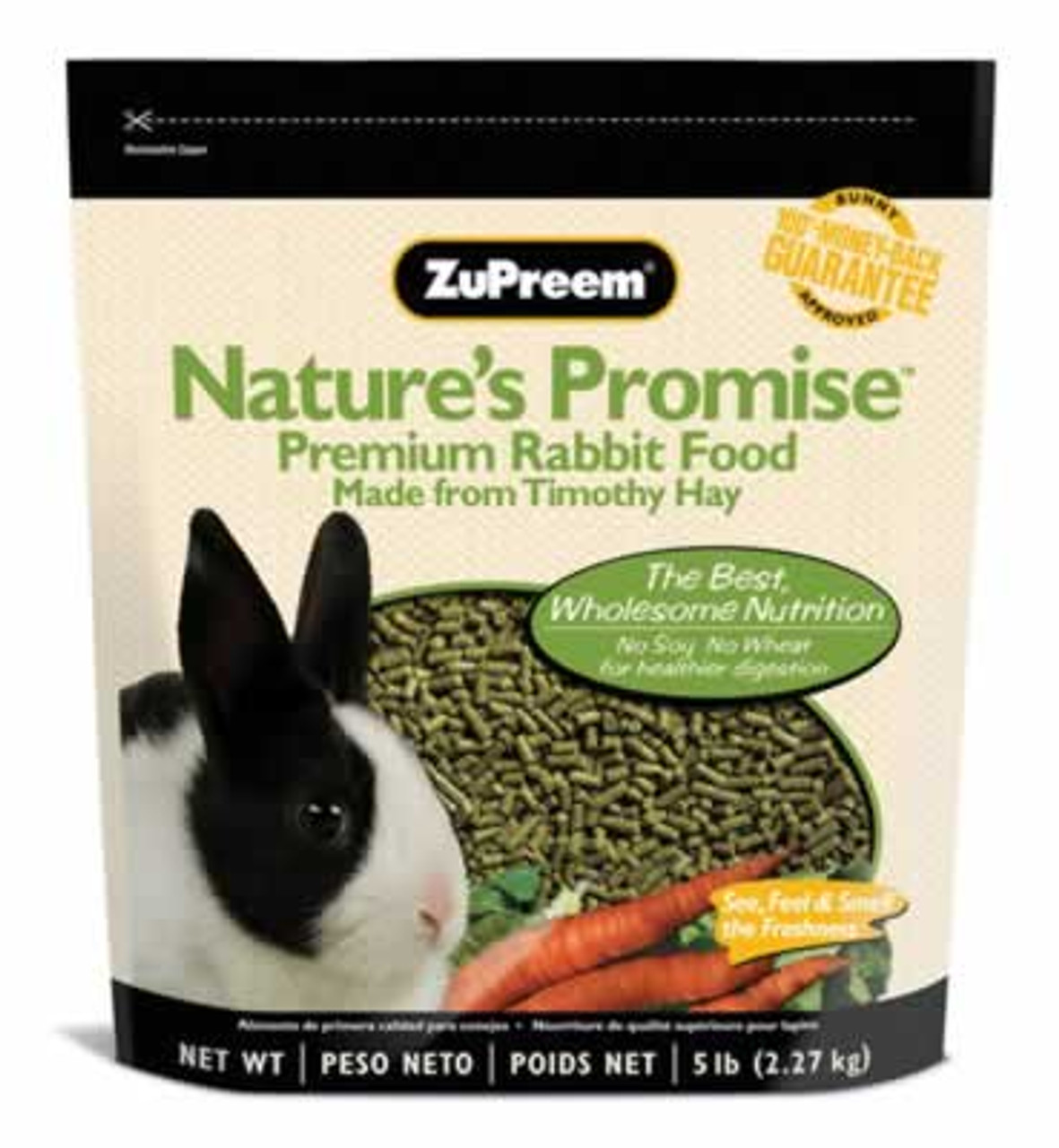 Zupreem Nature's Promise Premium Rabbit Food， 5 Pound