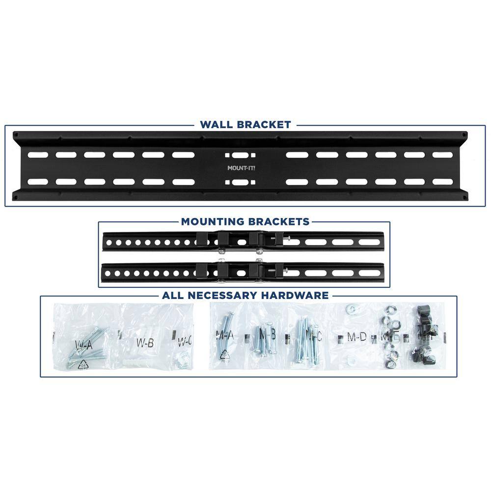 mount-it! Low Profile Wall Mount for 43 in. to 70 in. TVs MI-3030XL