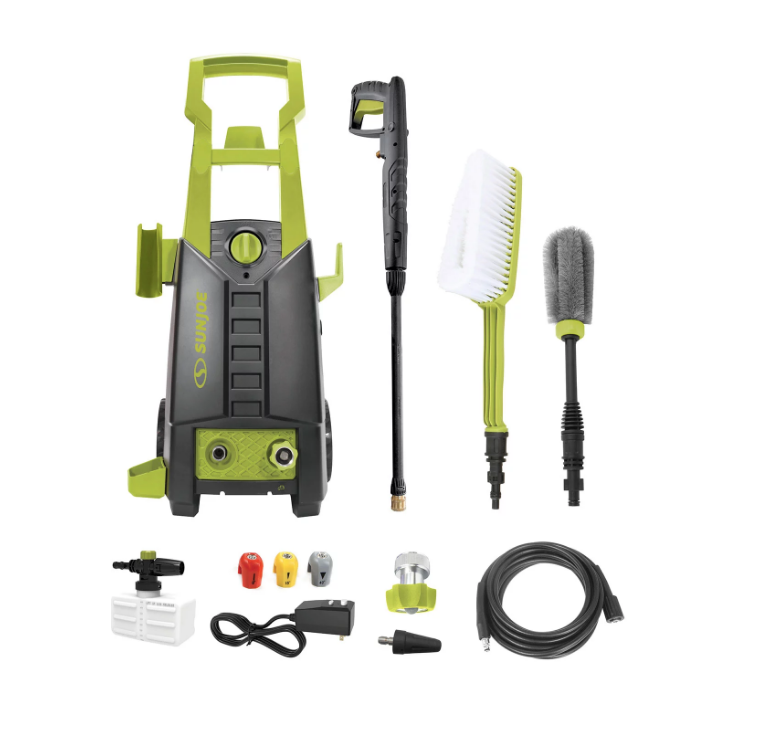 Sun Joe SPX2700-MAX Electric Pressure Washer， 13-Amp， 2100 PSI， 1.65 GPM