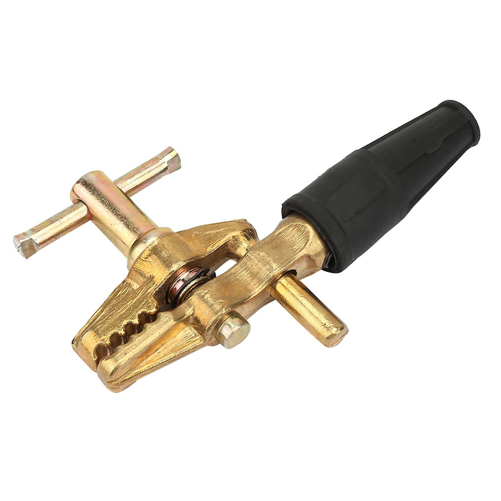 Heavy Duty 600a Brass Welding Earth Ground Cable Clip For Welder Tools All Brass