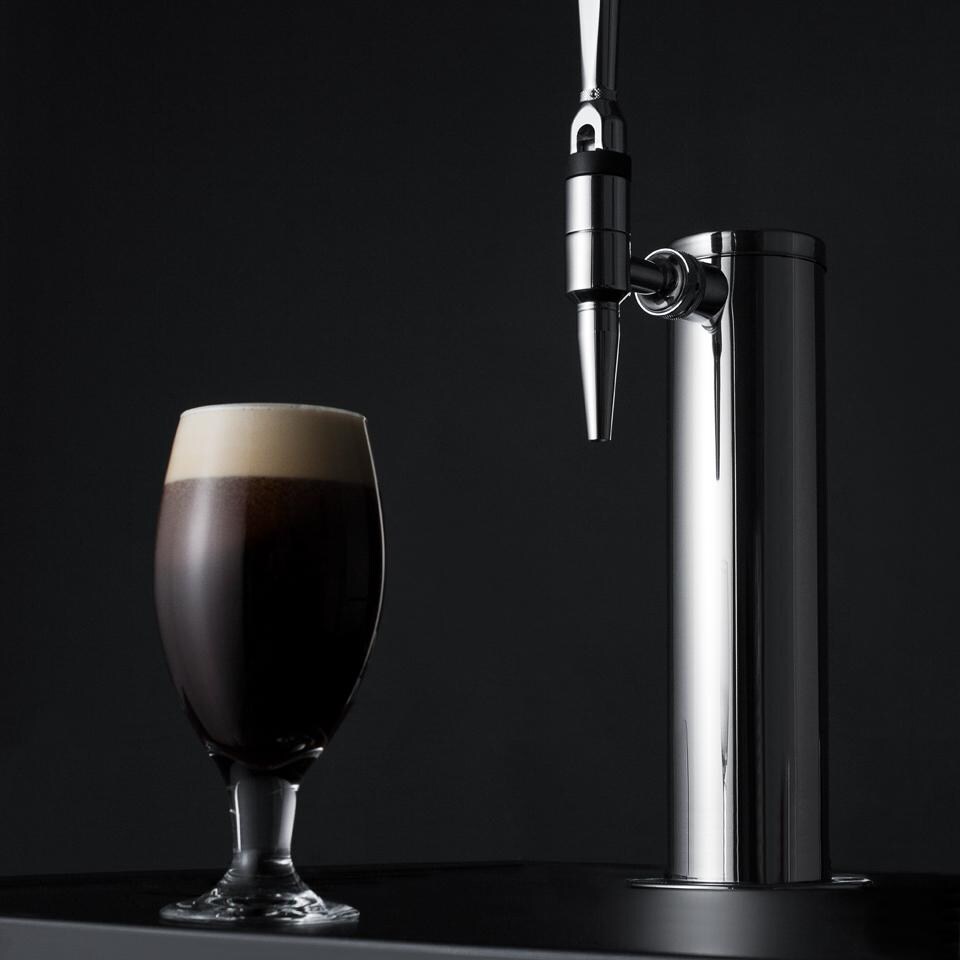 Summit Commercial Outdoor Rated Single Tap Cold Brew Nitro Coffee Dispenser / Kegerator