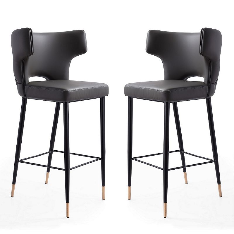 MANHATTAN COMFORT Holguin Bar Stool 2-piece Set