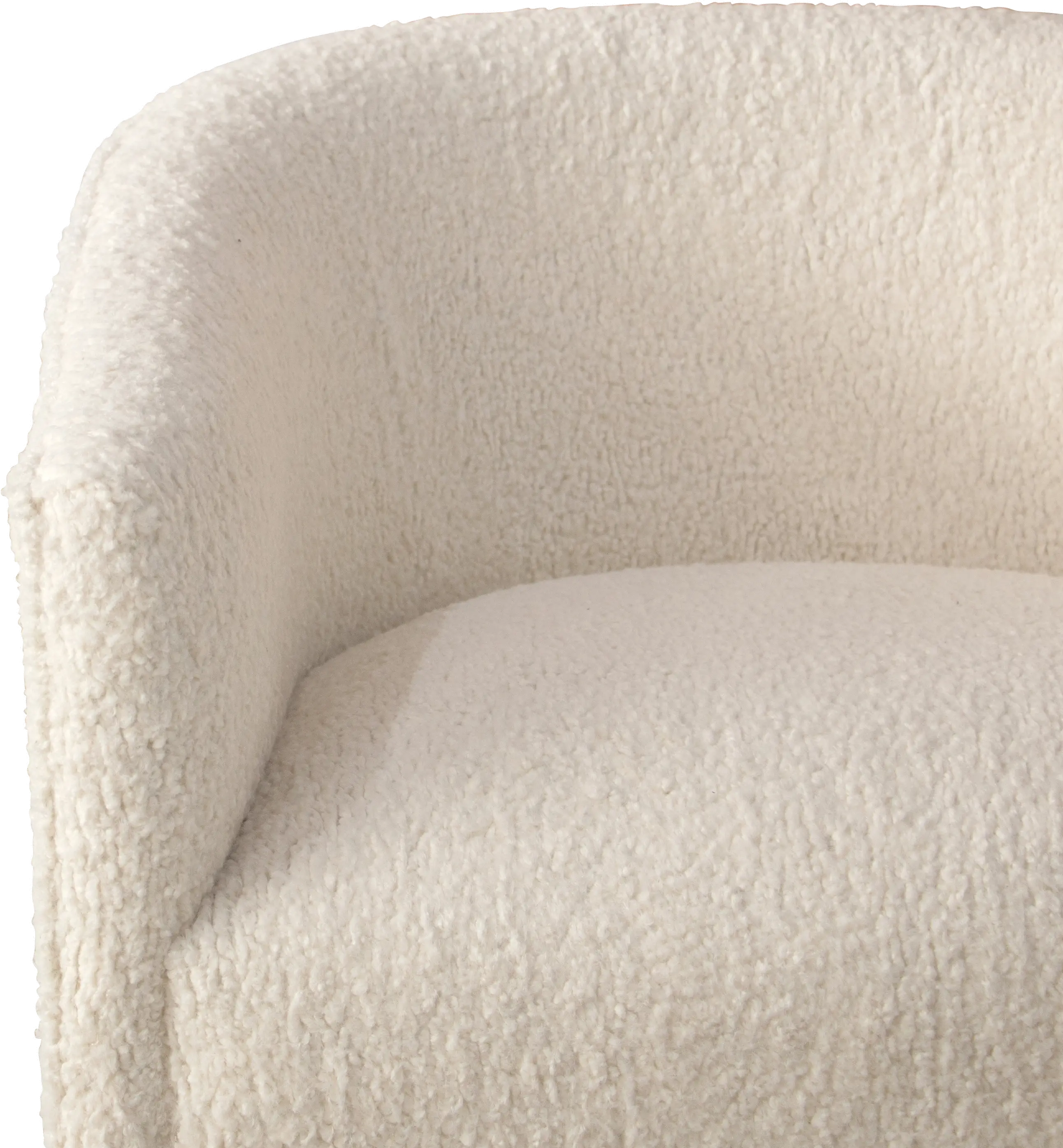 Deco Natural Faux Sheepskin Accent Chair - Skyline Furniture