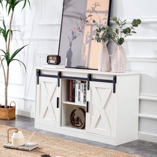 Rustic Brown Decorative Wooden TV / Storage Cabine...