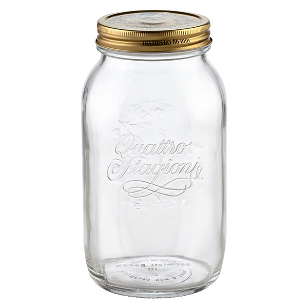 Quattro Stagioni Glass Canning Jars