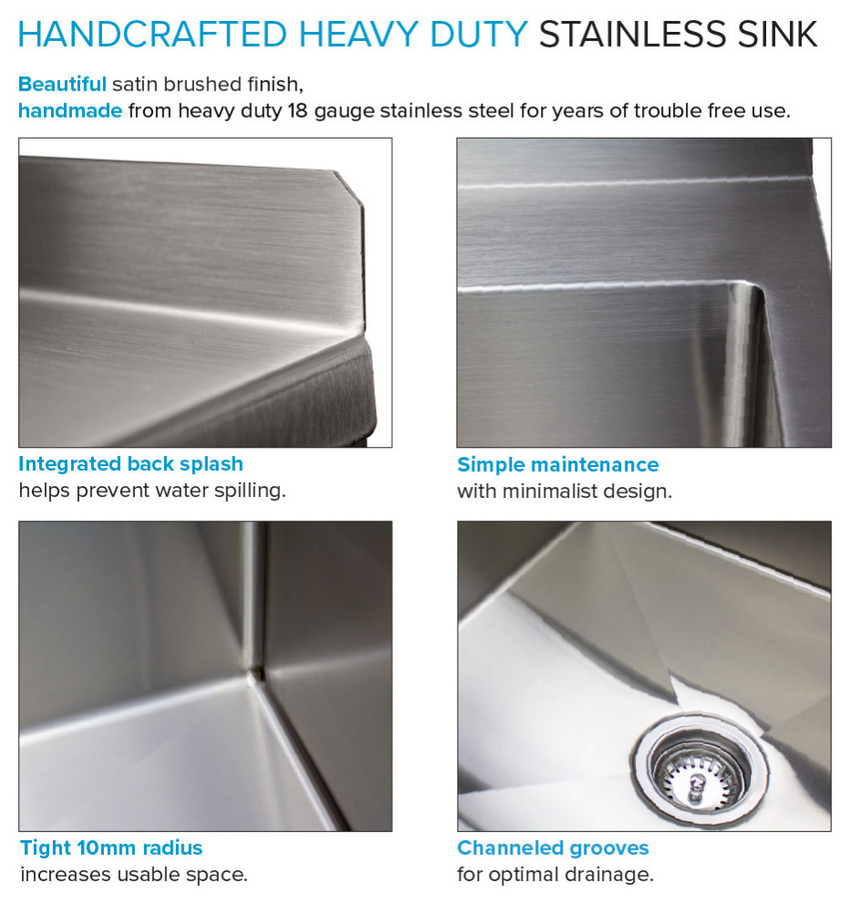 Transolid TRS_EWS 2822S 28 quot  Utility Sinks   by Buildcom  Houzz